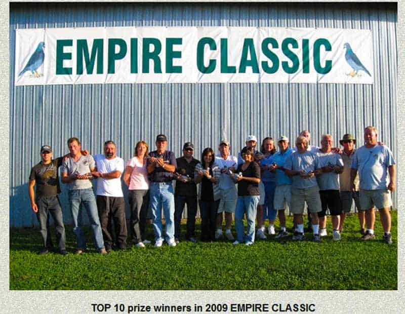 Empire Classic 350 Mile Race, Top 10 Winners, 2009-09-06