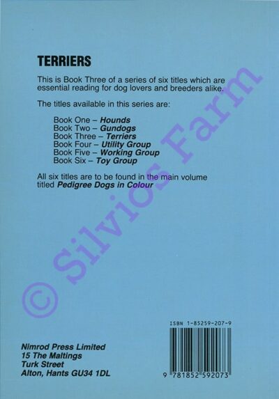 Pedigree Dogs In Colour: Book Three - Terriers: by Roy Hodrien  (Author & Illustrator)