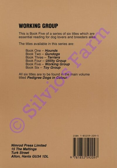 Pedigree Dogs In Colour: Book Five - Working Group: by Roy Hodrien  (Author & Illustrator)