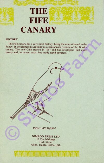The Fife Canary: by T. Kelly (Author) & James Blake (Author)