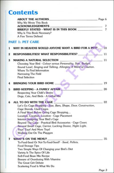 A Guide to Pet & Companion Birds: by Ray Dorge (Author) & Gail Sibley (Author)