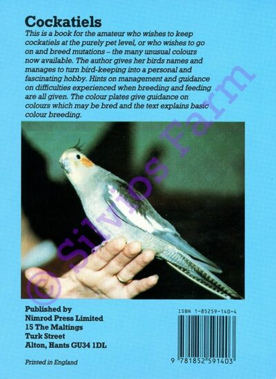 Cockatiels HARDCOVER: by Sheila M. Thompson (Author)