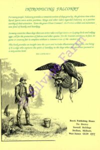 Introducing Falconry: by E. B. Michell
