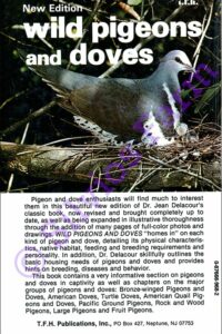 Wild Pigeons and Doves: by Dr. Jean Delacour